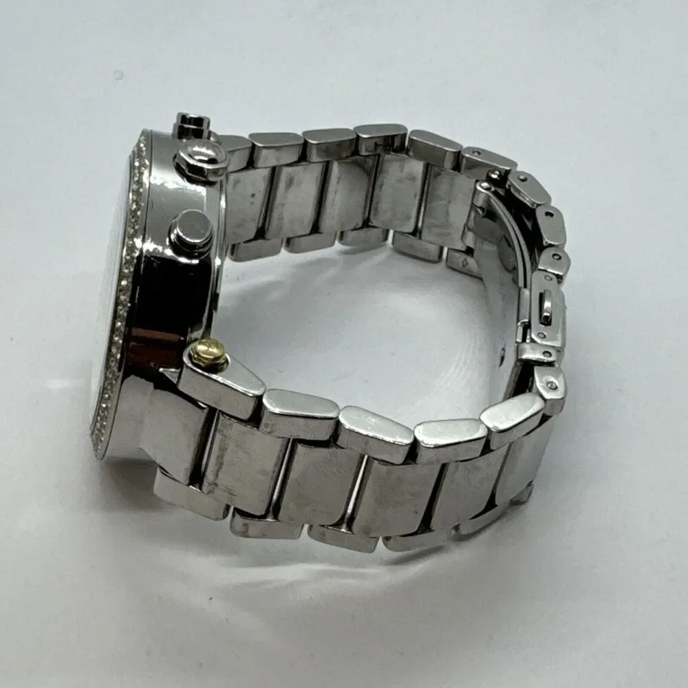 Michael Kors MK5353 Women Silver Stainless Steel Analog Dial Wrist Watch JNA397